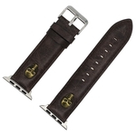 Cowhide Apex tail Buckle Wrist Watch Band Strap Belt For Apple Watch 38mm