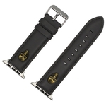 Cowhide Apex tail Buckle Wrist Watch Band Strap Belt For Apple Watch 38mm