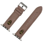 Cowhide Apex tail Buckle Wrist Watch Band Strap Belt For Apple Watch 38mm