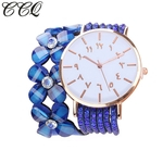 CCQ bonito rel¨®gio pulseira de rel¨®gio pulseira da moda Ladies Watch Rodada