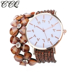 CCQ bonito rel¨®gio pulseira de rel¨®gio pulseira da moda Ladies Watch Rodada