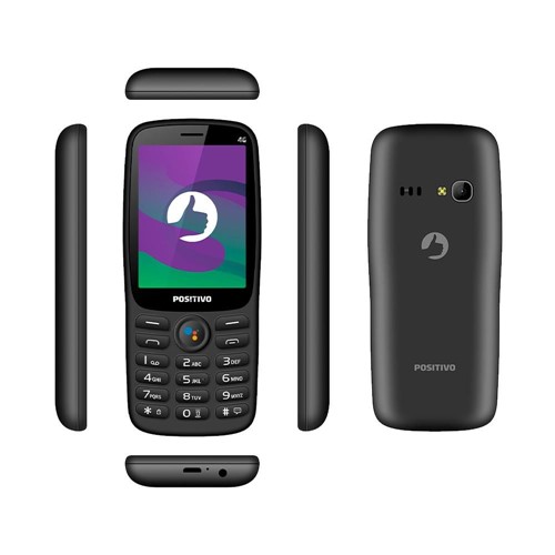 Celular P70s 4gb Dual Chip Preto Positivo