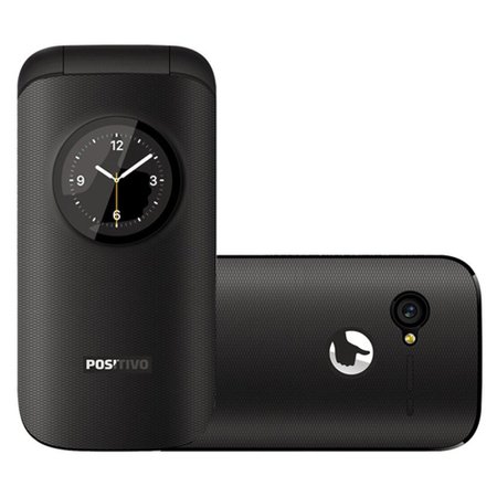 Celular Positivo Flip P40 Dual Chip Gsm 2g Rádio Fm Tela 1,8