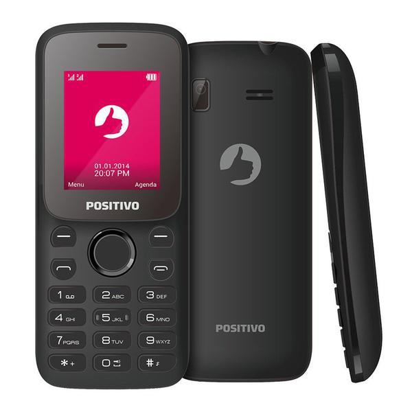 Celular Positivo P25 2G 1.8" - Preto