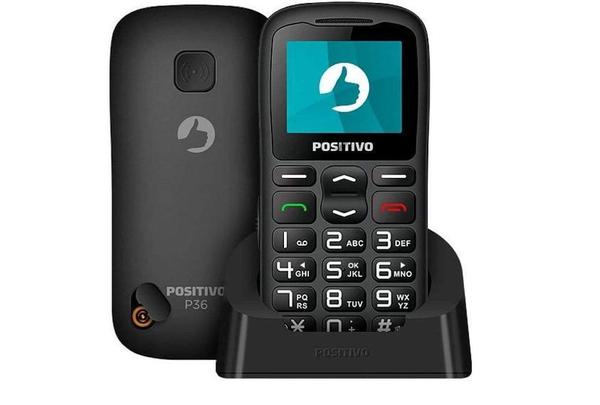 Celular Positivo P36 3G - Preto