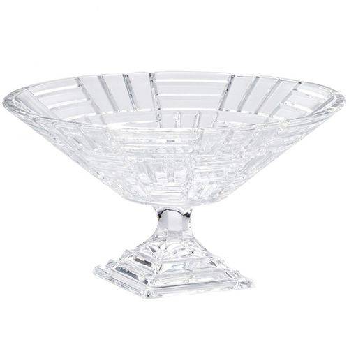 Centro de Mesa de Cristal Fruteira com Pé Ritz Lyor