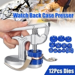 Charminer Watch Case Press Dies Assista Crystal Front Voltar Case Cover Screw Press Presser Fechar Relojoeiros Repair Kit Tools