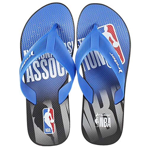 Chinelo Rider NBA Preto e Azul