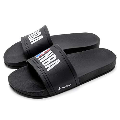 Chinelo Rider NBA Preto e Branco