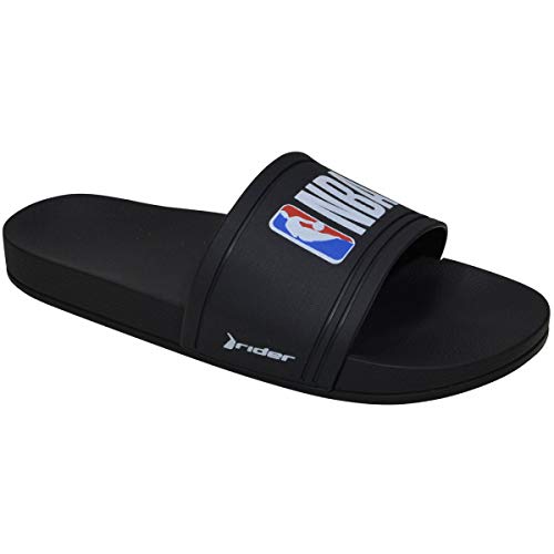 Chinelo Rider NBA Preto e Branco