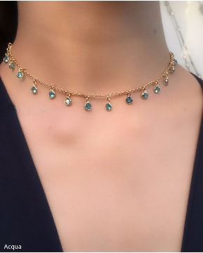 Choker Tiffany Mini Zircs