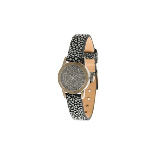 Christian Koban Cute Black Diamond Watch - Cinza