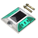 CIS-57653 Alum¨ªnio LED Solar Outdoor Estrada Driveway Doca Caminho Ch?o Lampada Luz