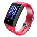 MSHOP CK28 Smart Bracelet 1.14 Color Screen Heart Rate Blood Pressure Real-time Monitoring IP67 Waterproof