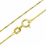 Colar Corrente Cordão Em Ouro 18k Veneziano 40 Cm