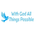 Com Deus Todas As Coisas Possíveis Religiosas Cristãs Carro Laptop Adesivo De Parede Decoração