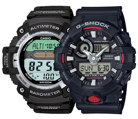 COMBO G-Shock GA7001ADR e Protreck SGW300H1AVDR