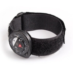 Compass Outdoor Clip-On pulseira Caminhadas engrenagem B¨²ssolas Nylon da banda pulseira