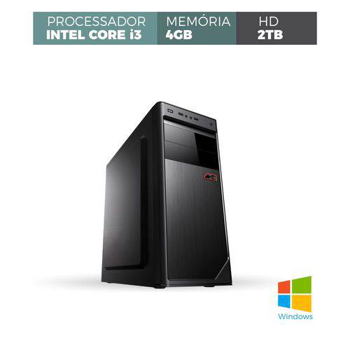 Computador Corporate I3 4GB 1Tb Windows