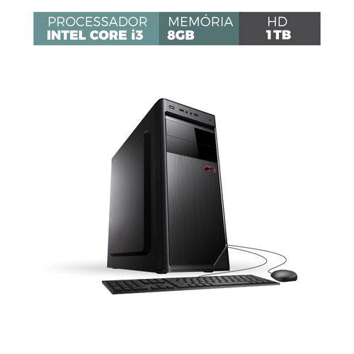 Computador Corporate I3 8gb 1TB Kit