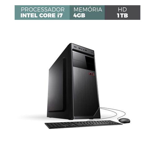 Computador Corporate I7 4gb 1TB Kit