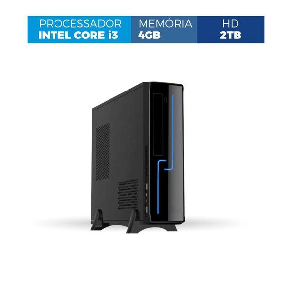 Computador Corporate Slim I3 4gb 2TB