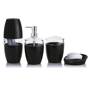 Conjunto Banheiro Vitra CBV 405 PT - PRETO