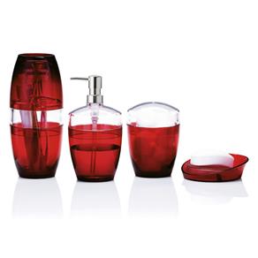 Conjunto Banheiro Vitra CBV 405 VM - VERMELHO