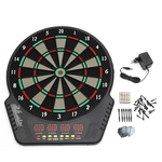 Conjunto de placa de dardos eletrônico LED Scoring Display com 6 pontas Darts Shot Glass Alcohol Drink Game Roulette Target Darts Target Home Toys