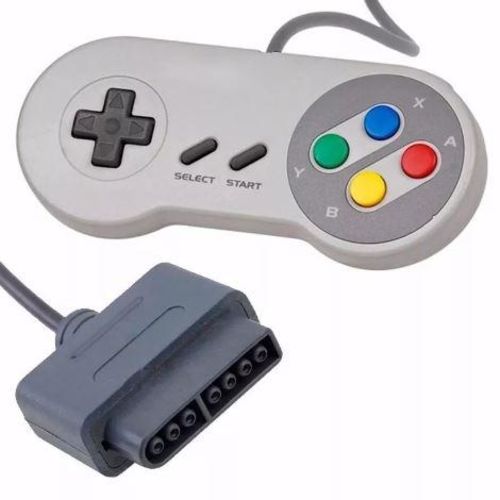 Controle Super Nintendo Entrada Original Cr-001