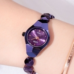 Amyove Lovely gift Cor Mulheres Waterproof Aço Tungsten pulseira relógio