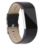 Correia De Pulso De Pulseira De Couro Falso De Cor Sólida De Substituição Para Fitbit Charge 2