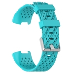 Correia de pulso silicone obl¨ªqua furo pulseira pulseira Para Fitbit Carga 3 S