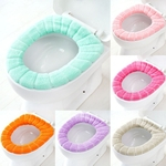 Redbey Cotton fuzzy inverno macio Toilet Seat Warmer Tampa Household Prático do tipo O Cushion