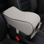 Couro Car Center Box Armrest Console macia Pad Almofada Four Seasons Universal