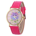 Couro Moda Casual Feminino Quartz