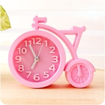 Criador Portátil Mini Mute Crianças Student Relógio Bicicleta Escritório Tabela Alarme Clocks Casa Decoração