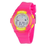 Crian?as multi fun??o imperme¨¢vel Sport Watch Luminous Moda rel¨®gio eletr?nico