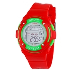 Crian?as multi fun??o imperme¨¢vel Sport Watch Luminous Moda rel¨®gio eletr?nico