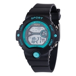 Crian?as Sport Watch multi fun??o imperme¨¢vel Luminous Moda rel¨®gio eletr?nico