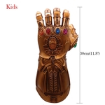 Crianças Adultos Arrefecer Thanos Infinito Gauntlet Simulando Avengers End Jogo Infinito Luva com LED Lighting Effect Em estoque