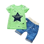 Gostar Crianças Meninos Casual manga curta T-shirt Shorts Set