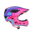 Crianças Unisex Capacete de Ciclismo Head and Chin Proteção Capacete de EVA