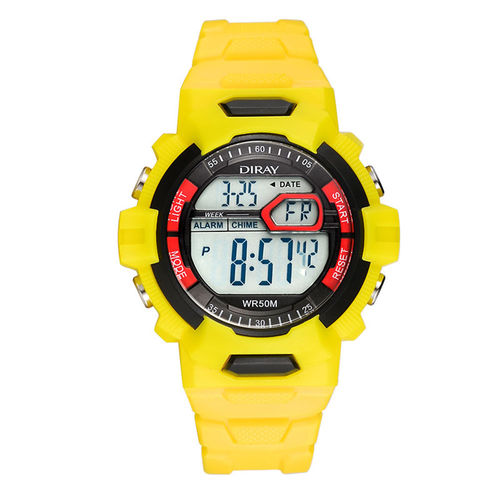 Crianças Unisex Watch Waterproof estudantes encantadores Luminous relógio eletrônico