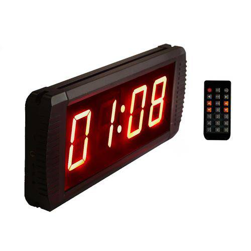 Cronômetro Relógio Controle Remoto Contagens e Alarme