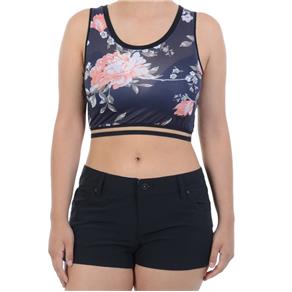 Cropped Rip Curl Floral - Preto - G