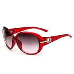 ¨®culos de sol Rhinestone 9526 New moda para as mulheres Sport Sunglasses Luxo