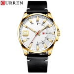 Curren 8371 3ATM Waterproof Business Men Quartz Relógio de pulso Sports Watch