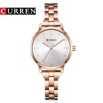 CURREN 9019 Ladies Watch A?o Belt rel¨®gio de quartzo Assista Waterproof