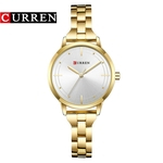 CURREN 9019 Ladies Watch A?o Belt rel¨®gio de quartzo Assista Waterproof